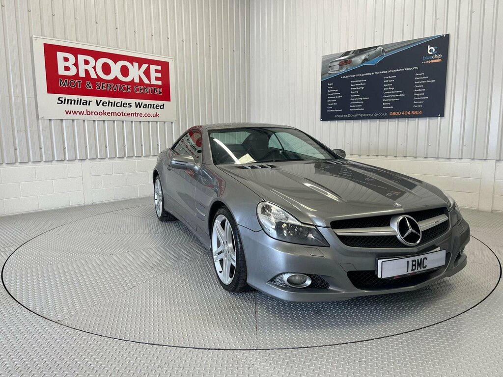 Mercedes-Benz SL Class Convertible 3.5 Sl350 7G-tronic 200808 KT08FFE Silver