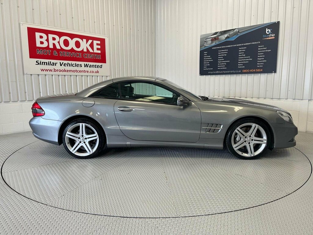 Mercedes-Benz SL Class Convertible 3.5 Sl350 7G-tronic 200808 KT08FFE Silver #5