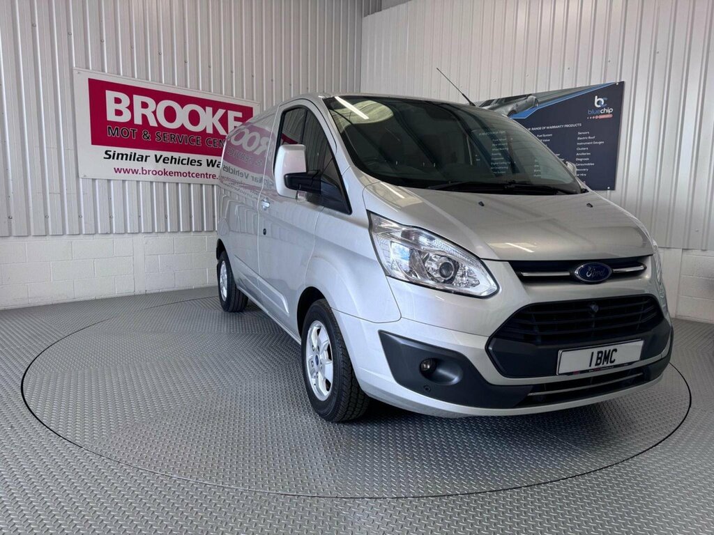 Ford Transit Custom Panel Van 2.0 Tdci 290 Limited L1 H2 201717 Silver
