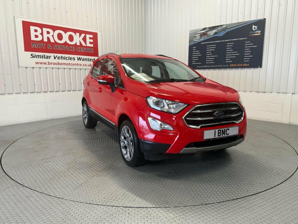 Ford Ecosport Suv 1.0T Ecoboost Titanium Euro 6 Ss 2018 Red