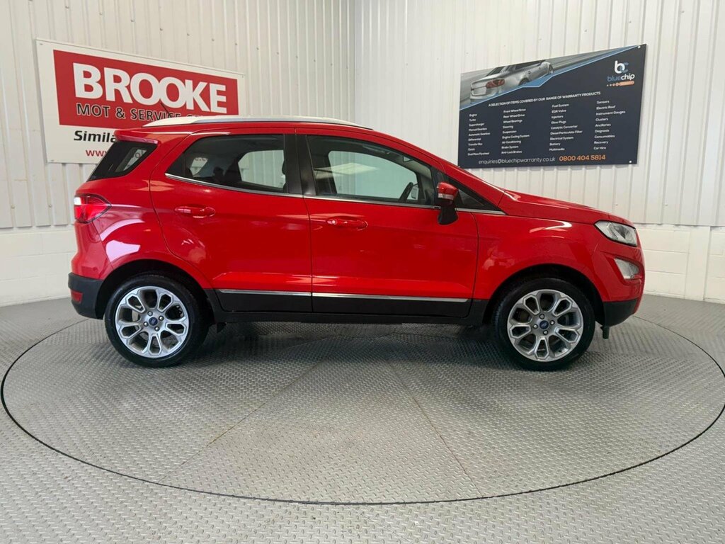 Ford Ecosport Suv 1.0T Ecoboost Titanium Euro 6 Ss 2018 GP18NDX Red #4