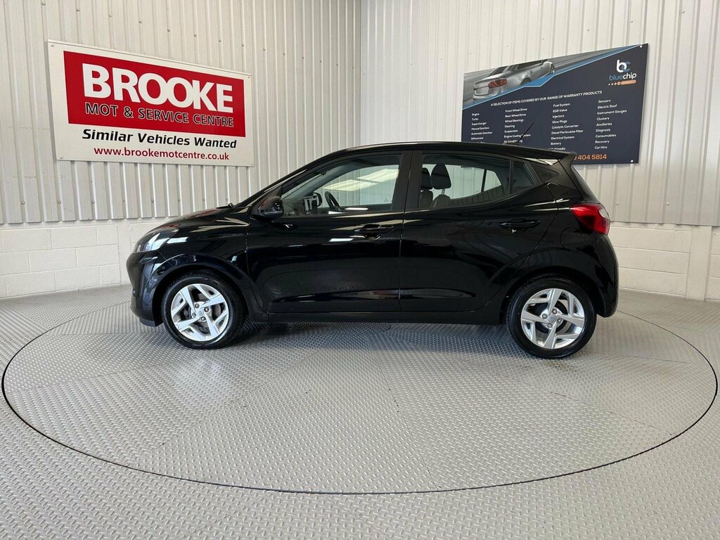 Hyundai I10 Hatchback 1.0 Se Connect Euro 6 Ss 202171 EO71XFN Black #6