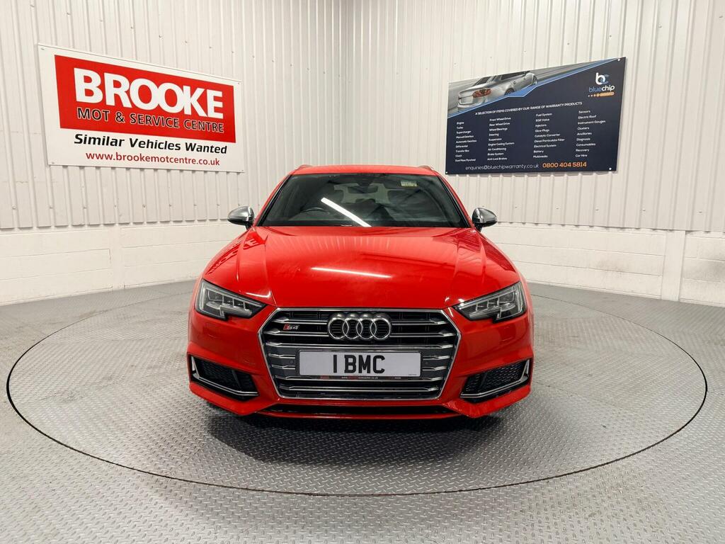 Audi S4 Estate 3.0 Tfsi V6 Tiptronic Quattro Euro 6 Ss Red #3