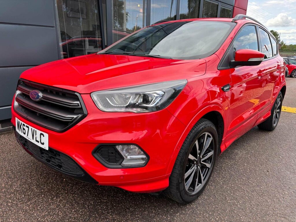 Ford Kuga Suv 1.5 Tdci St-line Powershift Euro 6 Ss WK67VLC Red #2