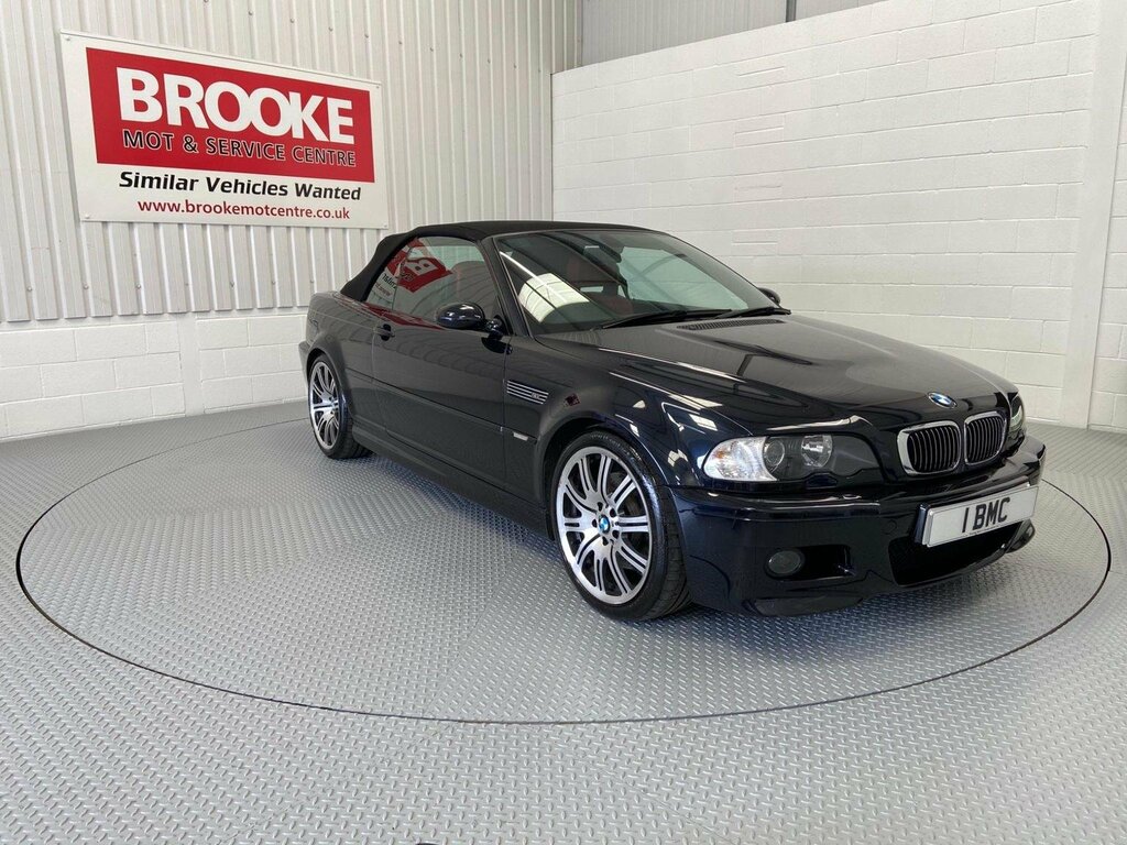 BMW M3 Convertible 3.2I Sequential 200606 AJ06YSD Black #2