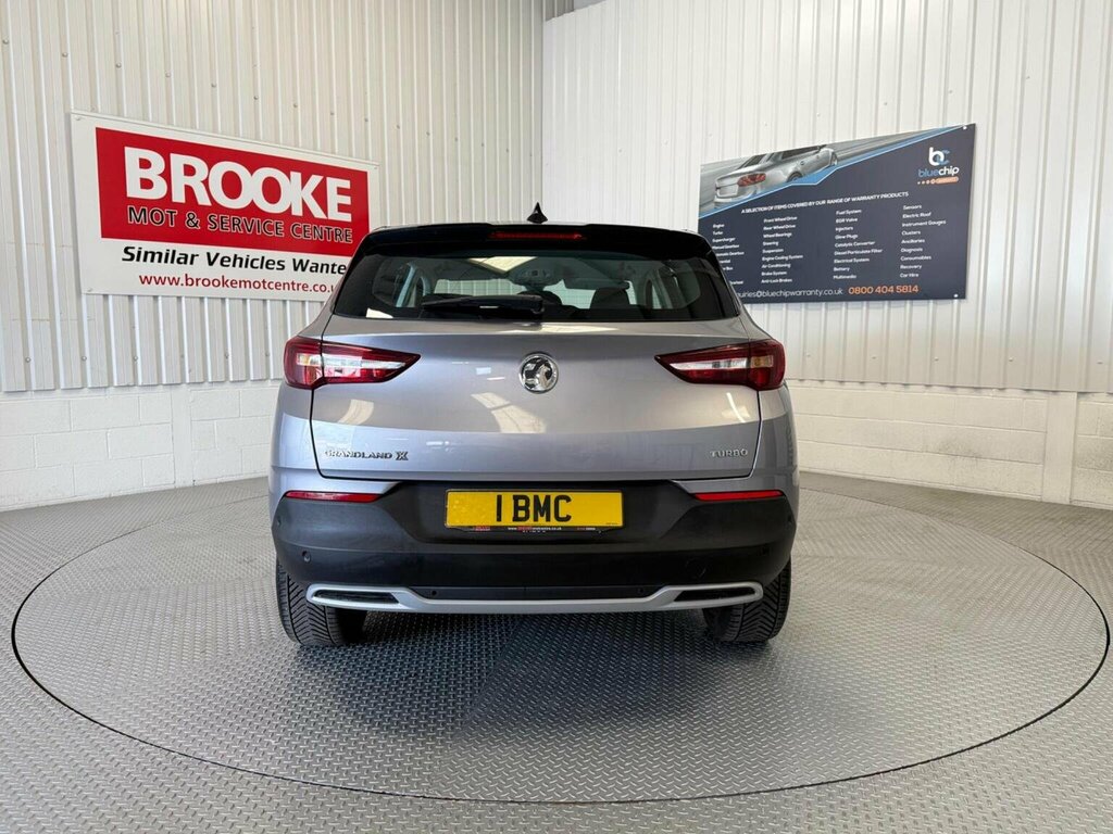 Vauxhall Grandland X 1.2 Turbo Sport Nav Euro 6 Ss DU19WSW Grey #6