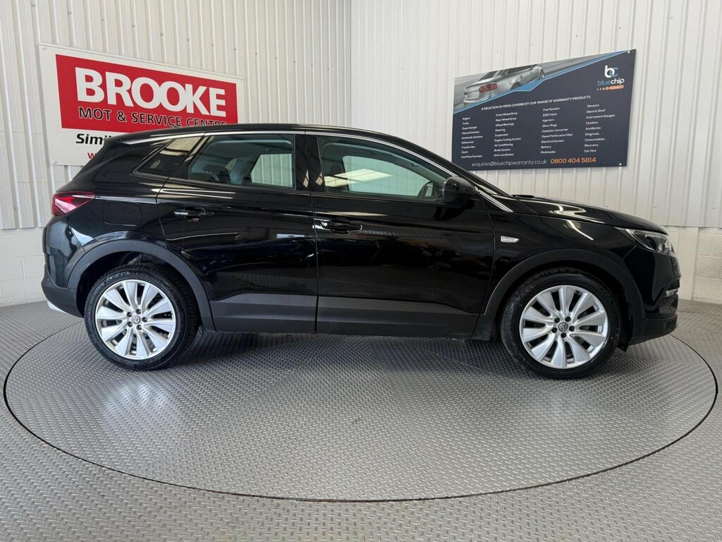 Vauxhall Grandland X Suv 1.2 Turbo Elite Nav Euro 6 Ss 201969 DN69LFP Black #4