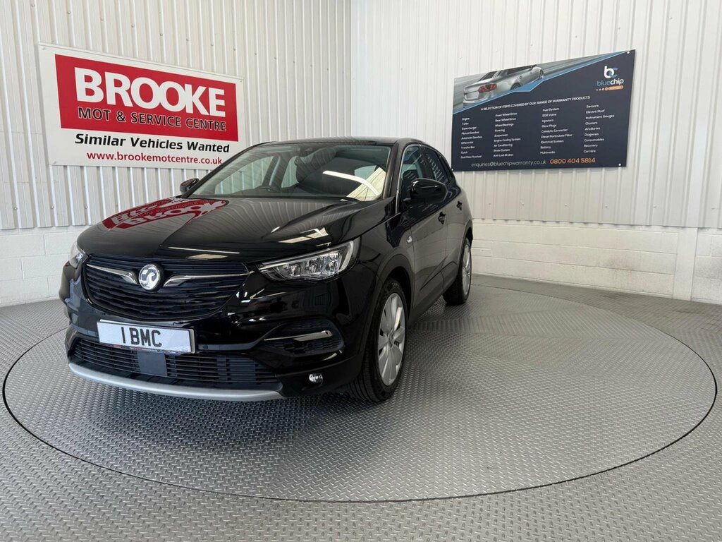 Vauxhall Grandland X Suv 1.2 Turbo Elite Nav Euro 6 Ss 201969 DN69LFP Black #2