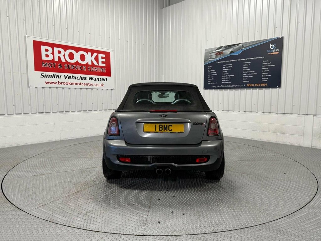 Mini Convertible Convertible 1.6 Cooper S Euro 5 Ss 201010 GV10WFF Silver #4