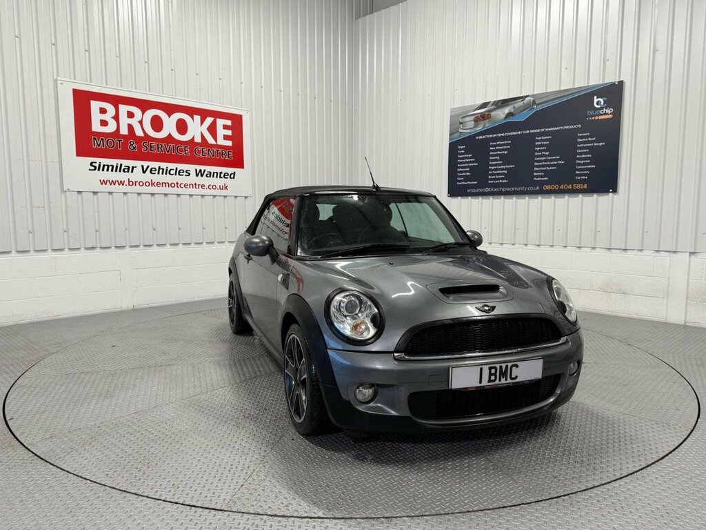 Mini Convertible Convertible 1.6 Cooper S Euro 5 Ss 201010 Silver