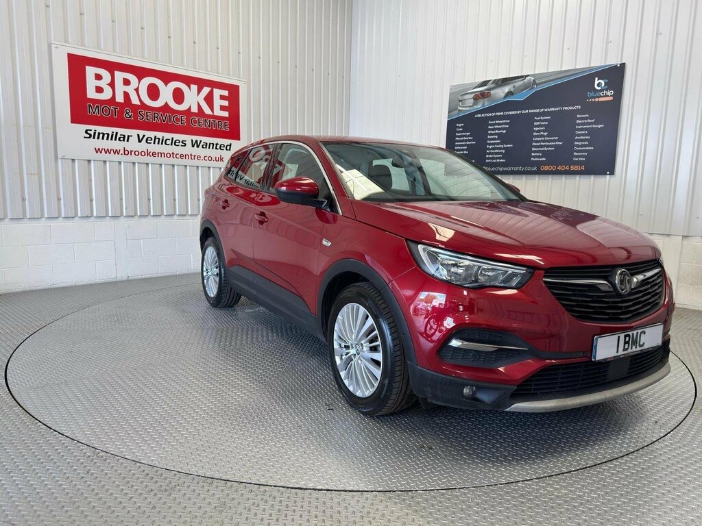 Vauxhall Grandland X Suv 1.5 Turbo D Business Edition Nav Euro 6 Ss Red