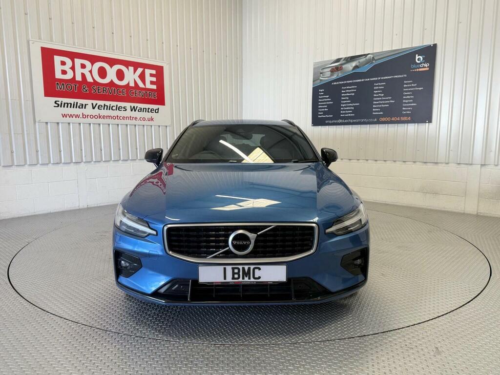 Volvo V60 Estate 2.0 D3 R-design Euro 6 Ss 201969 DSZ5703 Blue #3