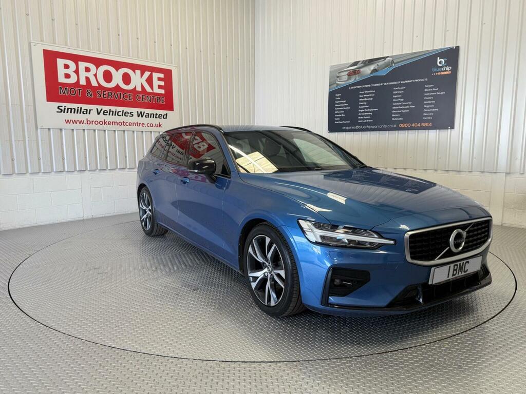 Volvo V60 Estate 2.0 D3 R-design Euro 6 Ss 201969 Blue