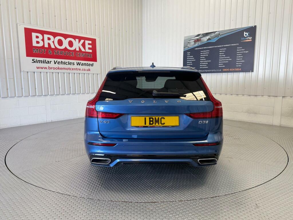 Volvo V60 Estate 2.0 D3 R-design Euro 6 Ss 201969 DSZ5703 Blue #6
