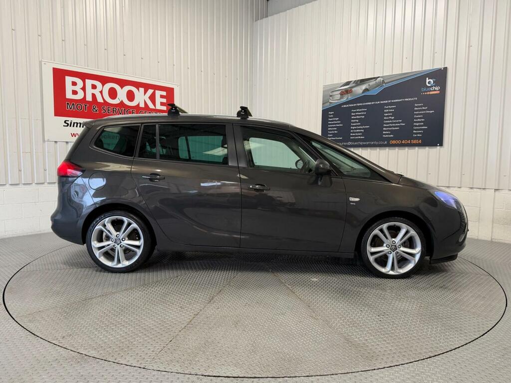 Vauxhall Zafira Tourer Mpv 1.4T 16V Sri Euro 5 201464 Grey #2