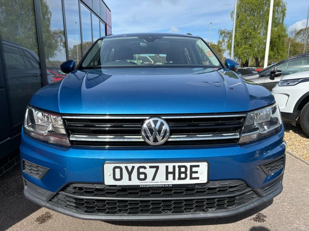 Volkswagen Tiguan Suv 2.0 Tdi S 4Motion Euro 6 Ss 201767 OY67HBE Blue #3