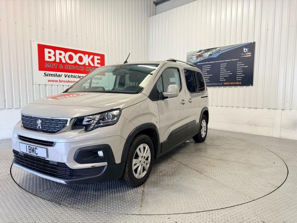 Peugeot Rifter Mpv 1.5 Bluehdi Allure Standard Mpv Euro 6 Ss 5 SF20FGJ Beige #3