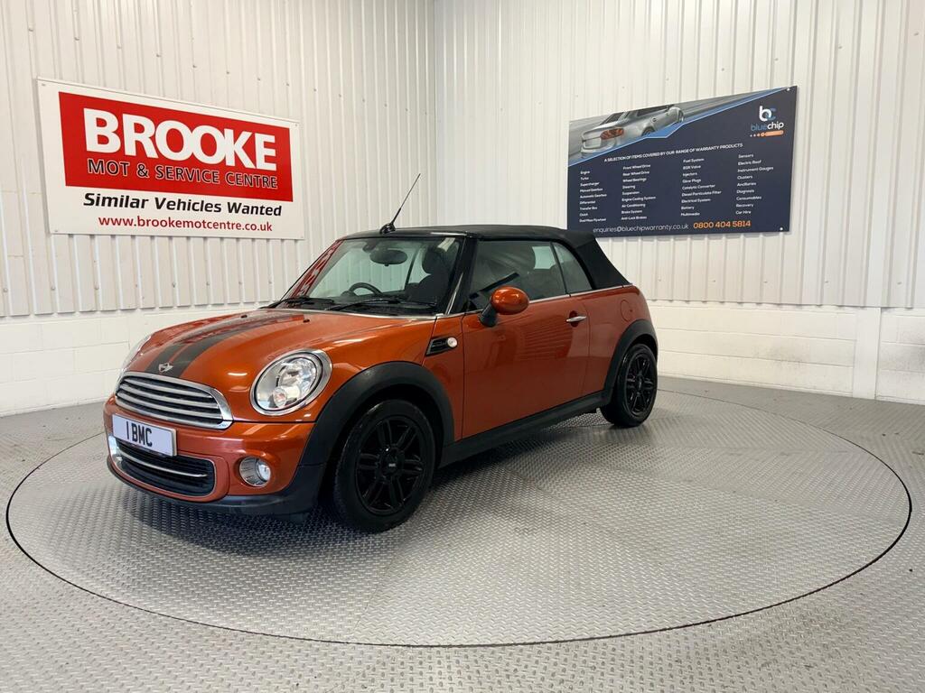 Mini Convertible Convertible 1.6 Cooper Euro 6 Ss 201464 CV64CZE Orange #2