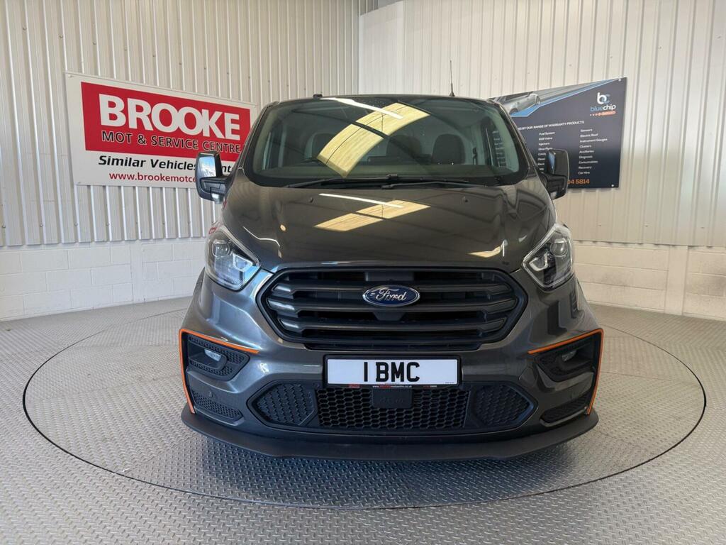 Ford Transit Custom Panel Van Msrt 201868 WHZ4872 Grey #3