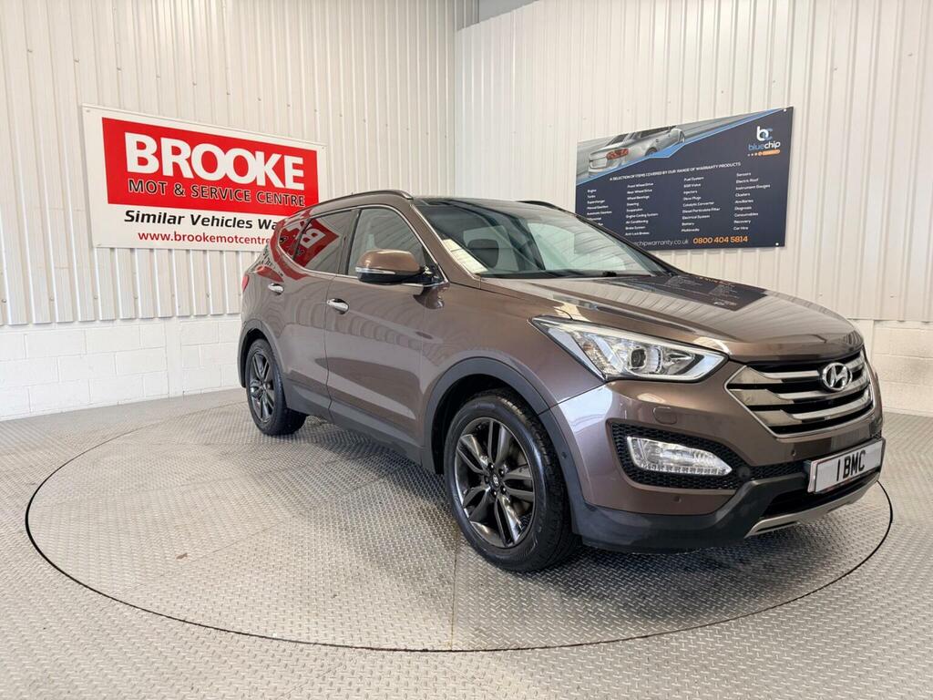 Hyundai Santa Fe Suv 2.2 Crdi Premium Se 4Wd Euro 5 7 Seat 2 Brown