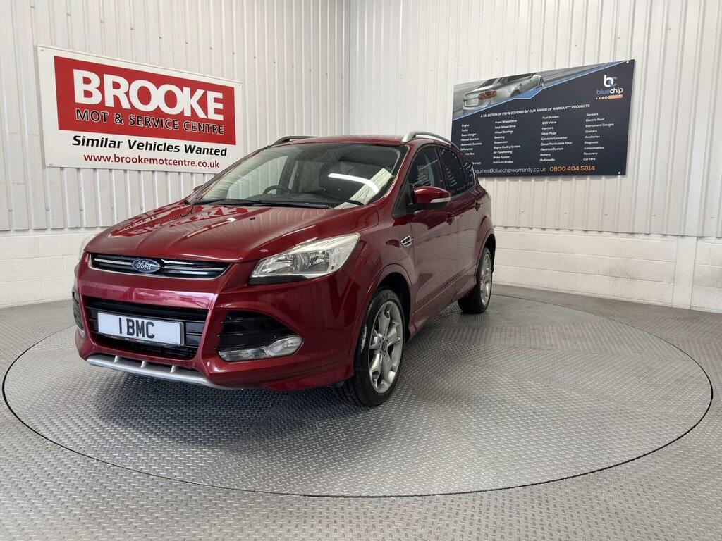 Ford Kuga Suv 2.0 Tdci Titanium Sport Awd Euro 6 Ss MW65XWY Red #2