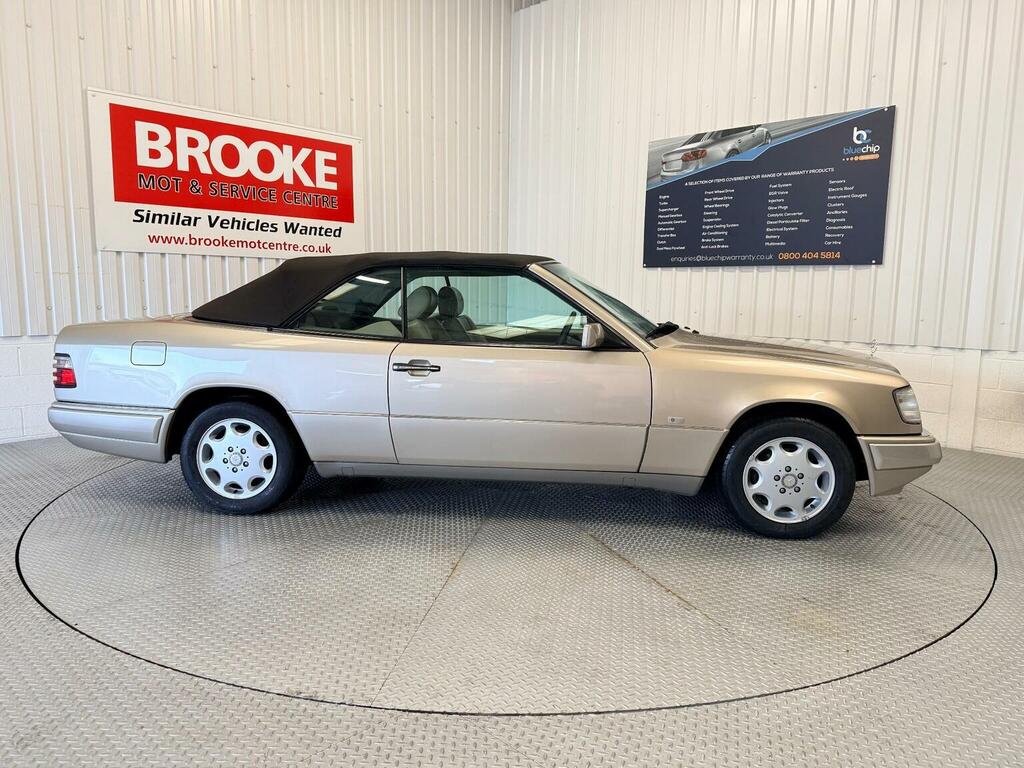 Mercedes-Benz E Class Convertible 2.2 E220 Cabriolet 1996N Silver #4