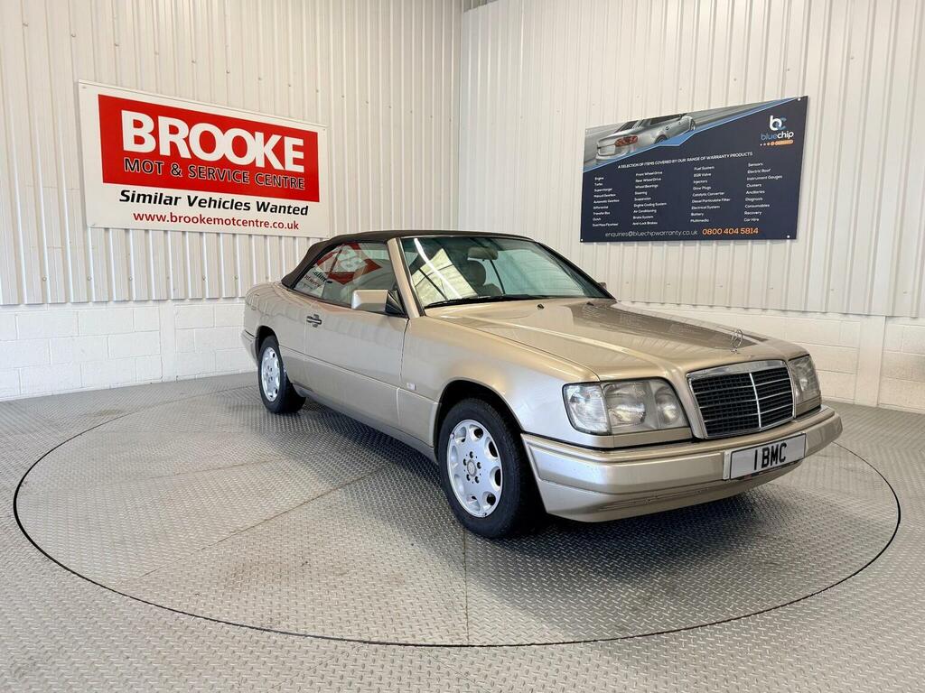 Mercedes-Benz E Class Convertible 2.2 E220 Cabriolet 1996N Silver