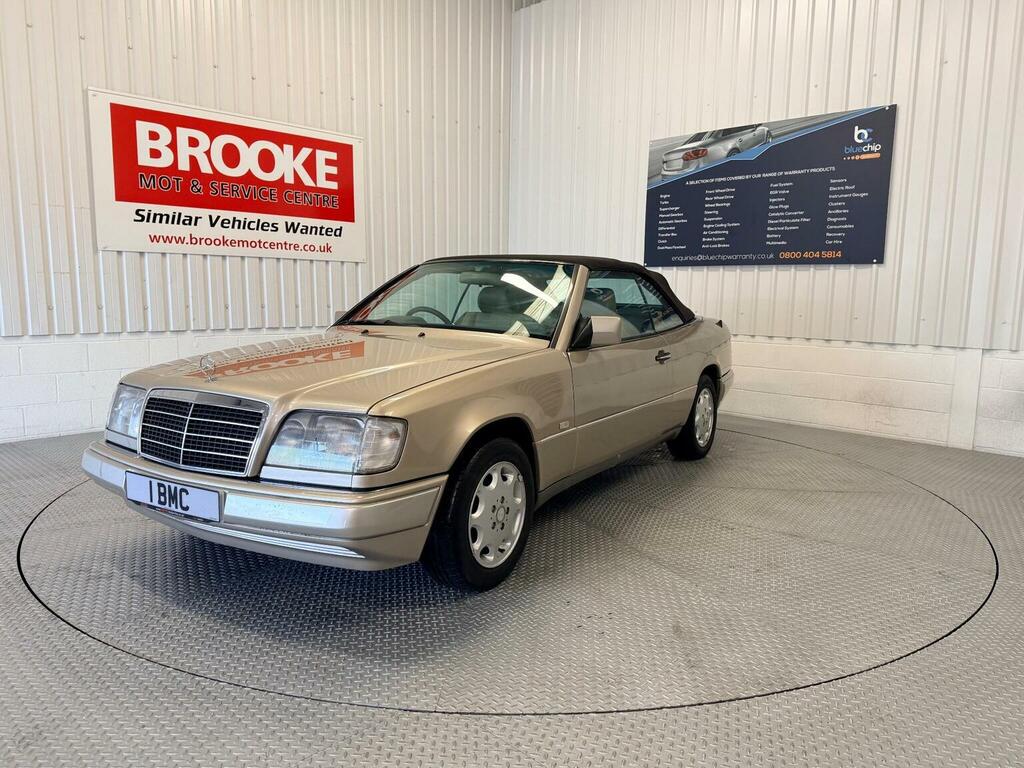 Mercedes-Benz E Class Convertible 2.2 E220 Cabriolet 1996N Silver #2