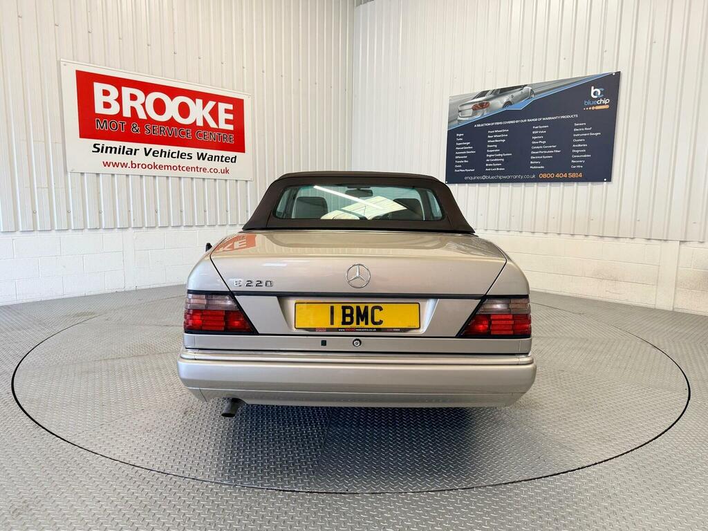 Mercedes-Benz E Class Convertible 2.2 E220 Cabriolet 1996N Silver #6