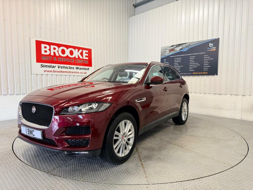 Jaguar F-Pace Suv 2.0 D180 Portfolio Awd Euro 6 Ss Red #2