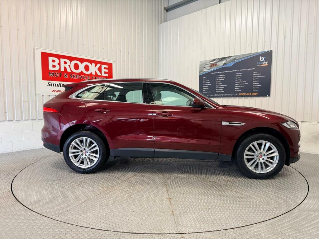 Jaguar F-Pace Suv 2.0 D180 Portfolio Awd Euro 6 Ss Red #4