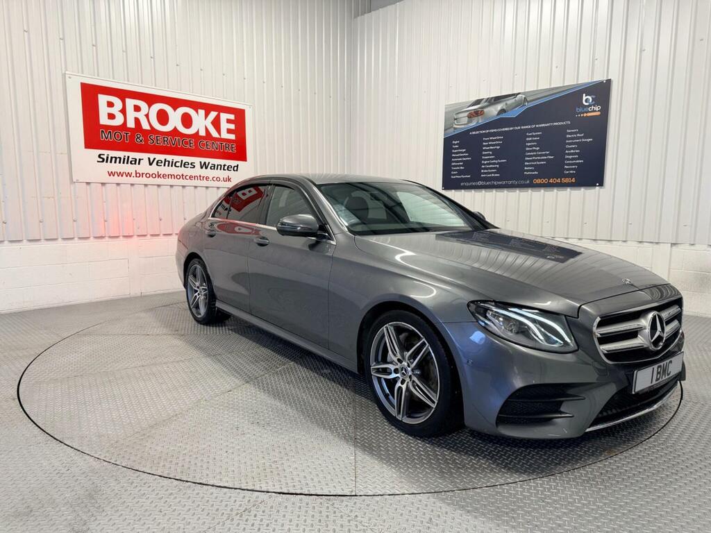 Mercedes-Benz E Class Saloon 2.0 E200 Amg Line G-tronic Euro 6 Ss Grey