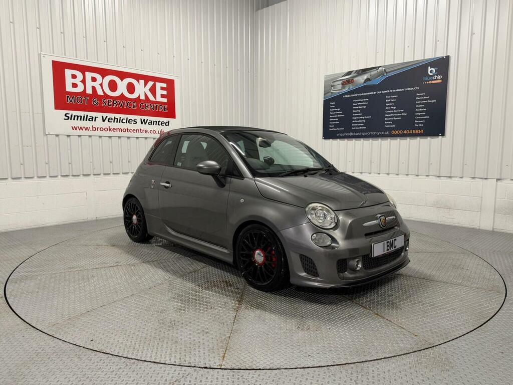 Abarth 595 Convertible 1.4 T-jet Turismo Cabrio Euro 5 2 Grey
