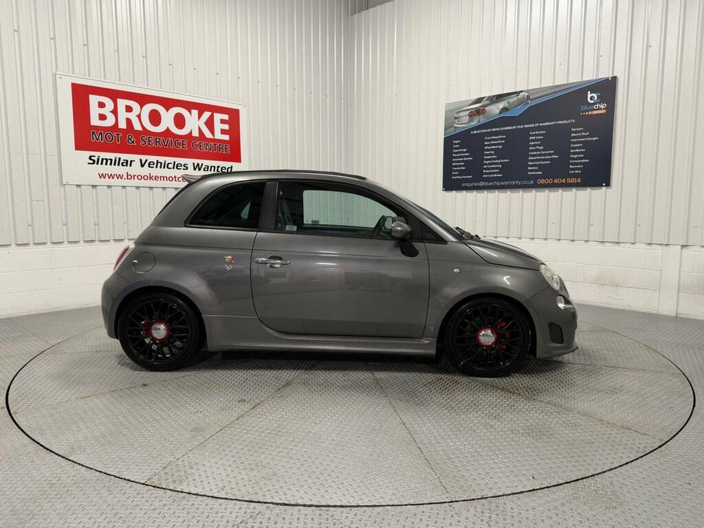 Abarth 595 Convertible 1.4 T-jet Turismo Cabrio Euro 5 2 YJ13SMY Grey #2