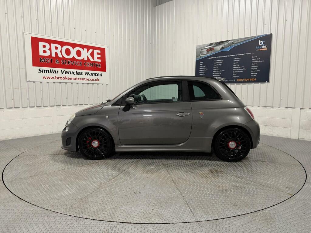 Abarth 595 Convertible 1.4 T-jet Turismo Cabrio Euro 5 2 YJ13SMY Grey #6
