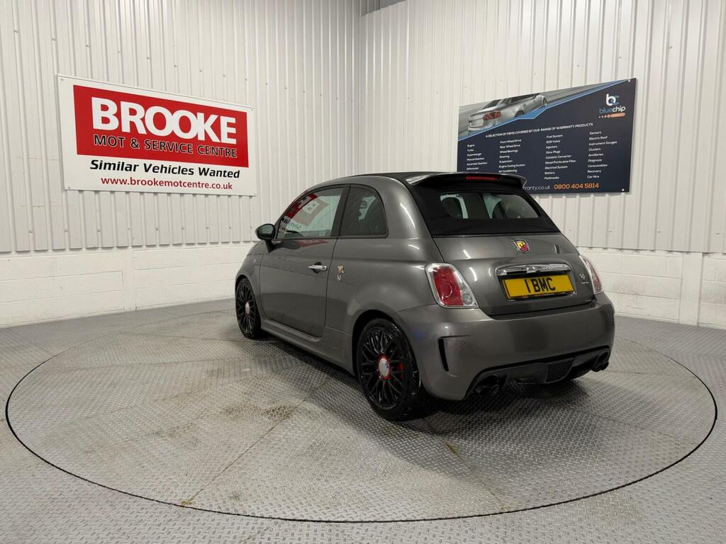 Abarth 595 Convertible 1.4 T-jet Turismo Cabrio Euro 5 2 YJ13SMY Grey #5