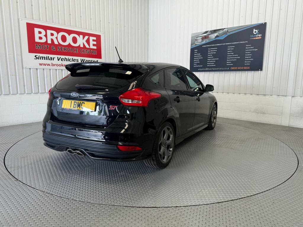 Ford Focus Hatchback 2.0 Tdci St-3 Euro 6 Ss 201767 PY67EJE Black #5