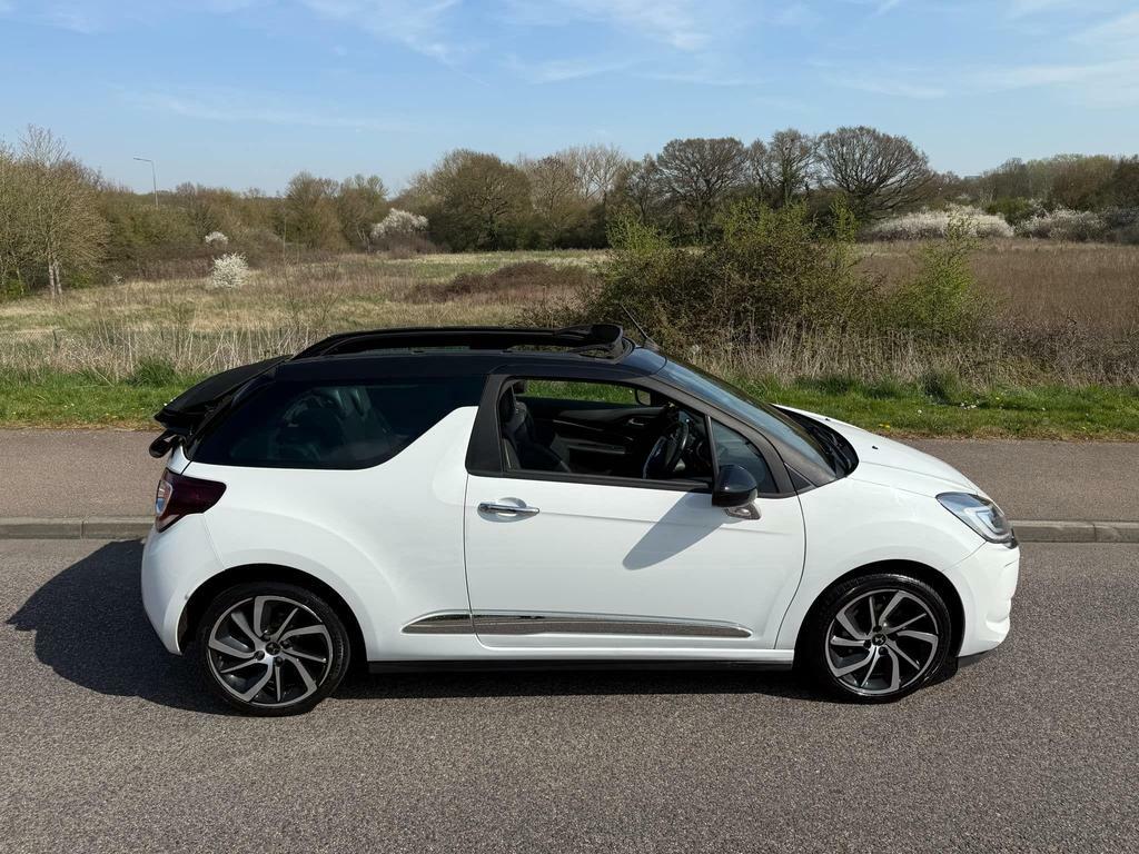 DS DS 3 Cabrio 1.6 Bluehdi Prestige Cabriolet Euro 6 S S White