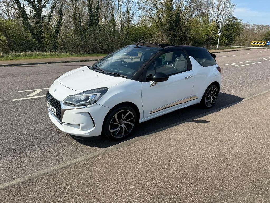 DS DS 3 Cabrio 1.6 Bluehdi Prestige Cabriolet Euro 6 S S White #4