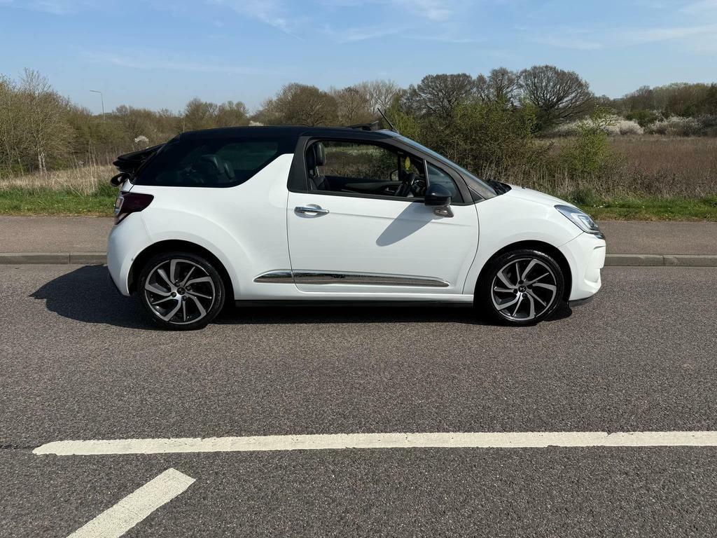 DS DS 3 Cabrio 1.6 Bluehdi Prestige Cabriolet Euro 6 S S White #3