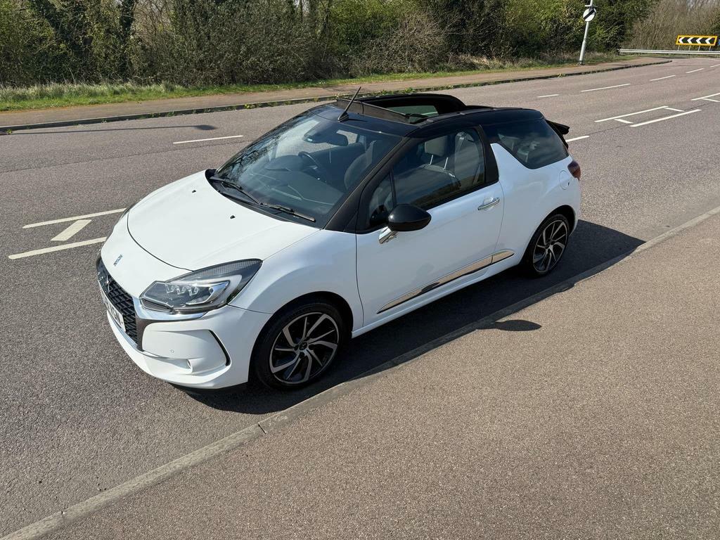 DS DS 3 Cabrio 1.6 Bluehdi Prestige Cabriolet Euro 6 S S White #2