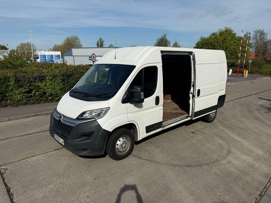 Citroen Relay 2.2 Bluehdi 35 Enterprise L3 High Roof Euro 6 S S EX69FLW White #2