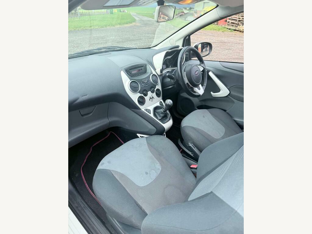 Ford KA 1.2 Zetec Euro 5 S S White