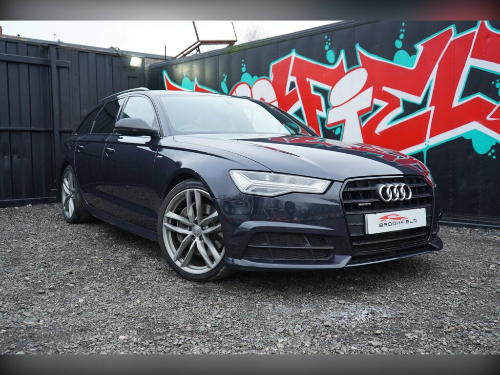 Audi A6 Avant 3.0 Bitdi V6 Black Edition Estate Tiptr Blue