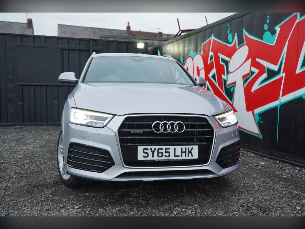 Audi Q3 2.0 Tdi S Line Plus Suv S Tronic Quattr SY65LHK Silver #3
