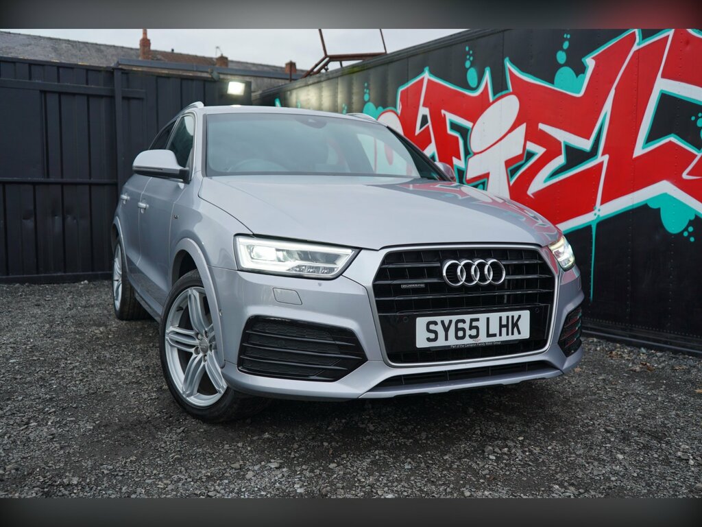 Audi Q3 2.0 Tdi S Line Plus Suv S Tronic Quattr SY65LHK Silver #2