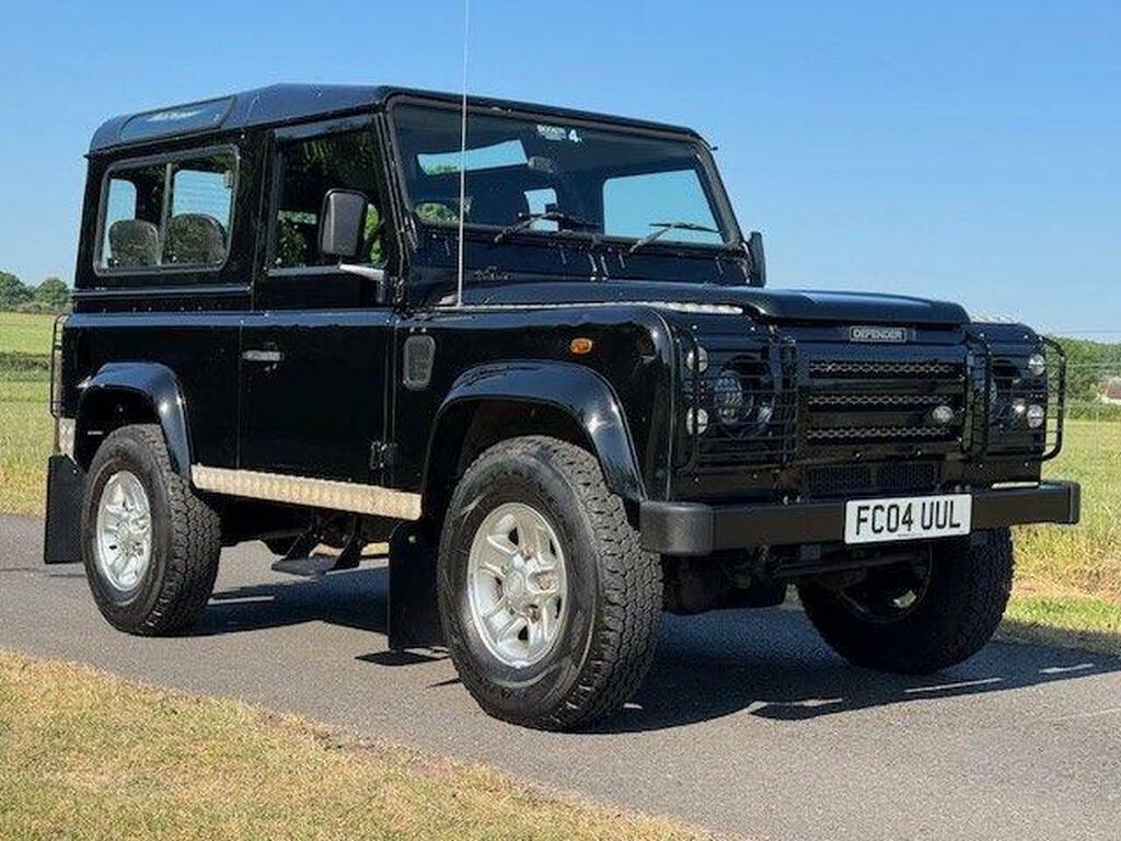 Land Rover Defender 90 2.5 Td5 County FC04UUL Black #5