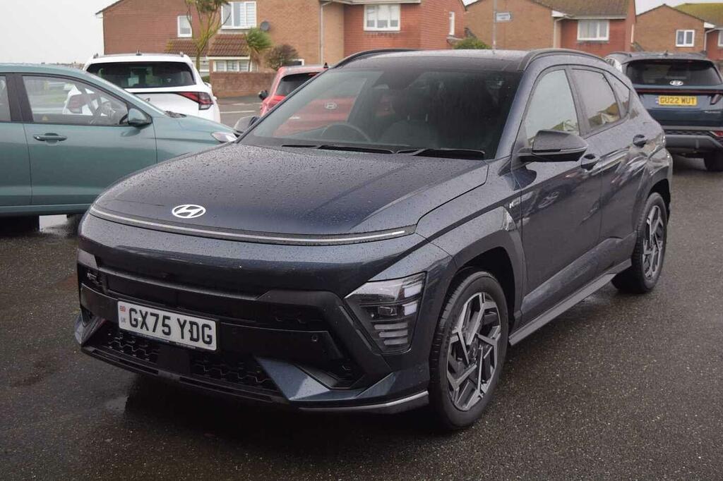 Hyundai Kona Hatchback GX75YDG Blue #3