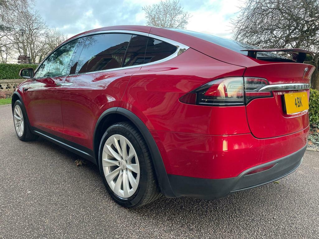 Tesla Model X Dual Motor Long Range Plus 4Wde Red #3