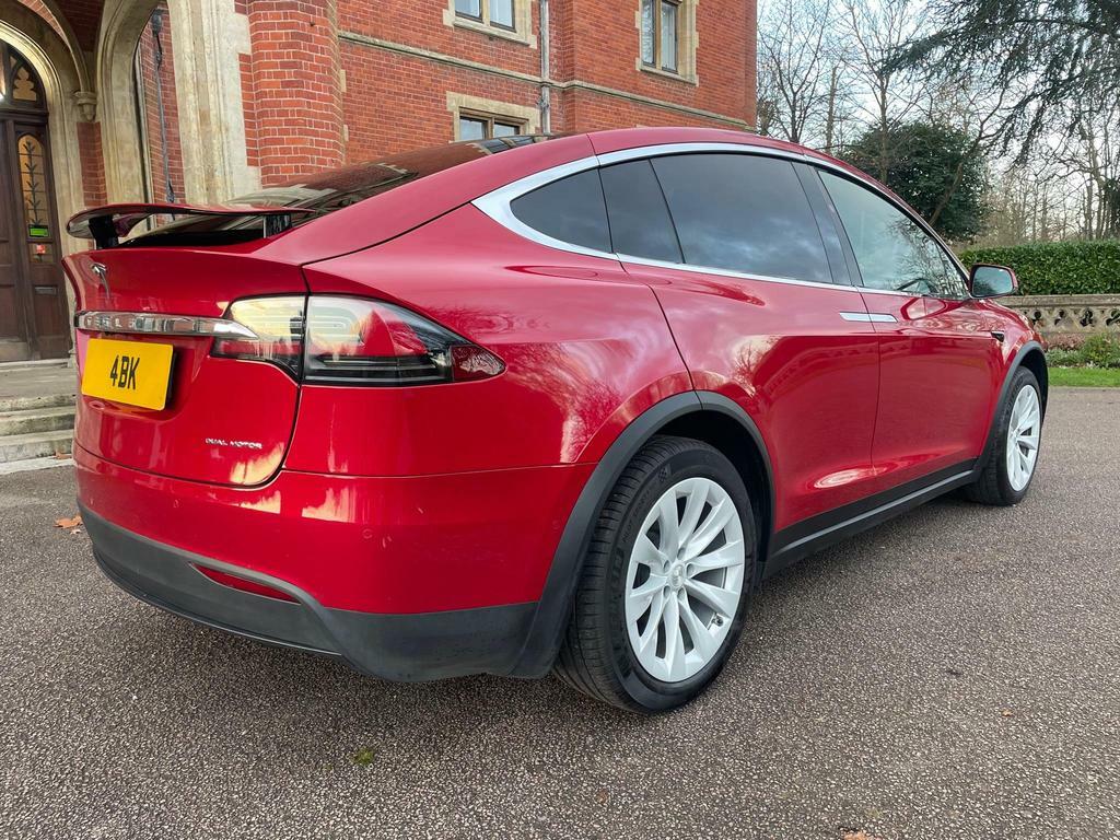 Tesla Model X Dual Motor Long Range Plus 4Wde Red #2